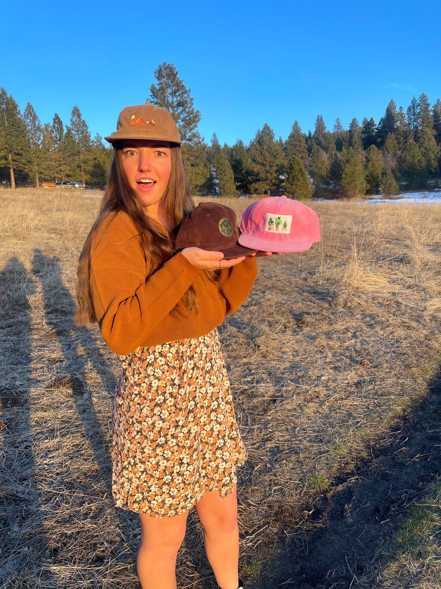 Plant Patch Corduroy Hat