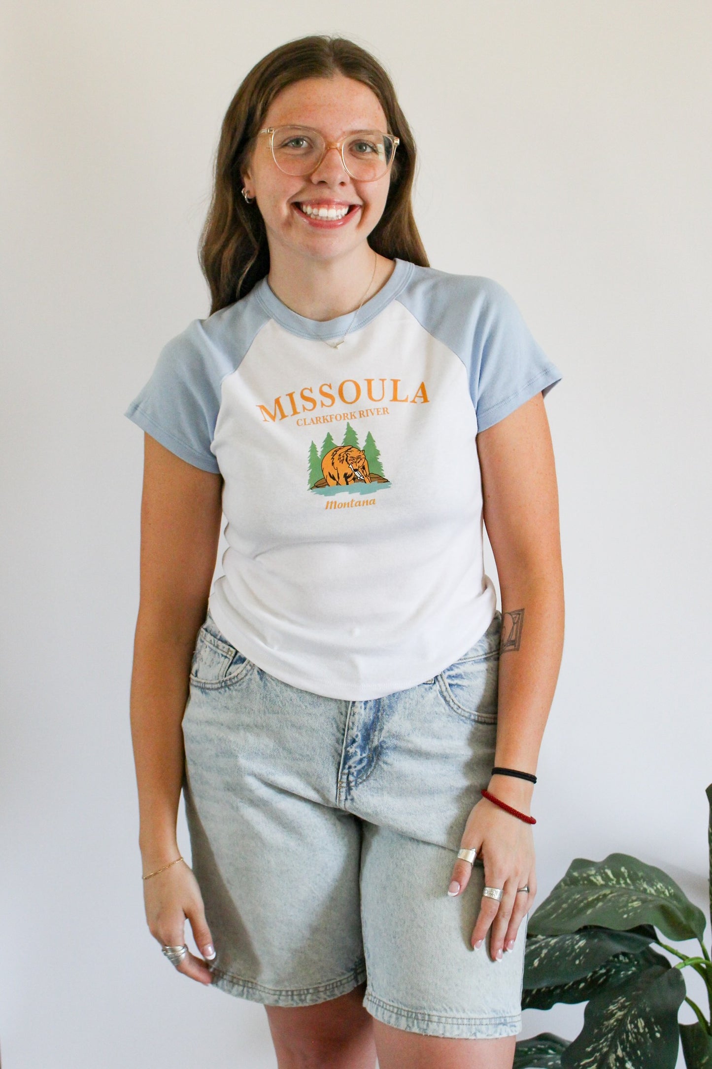 Missoula Montana Clark Fork River Baby Tee
