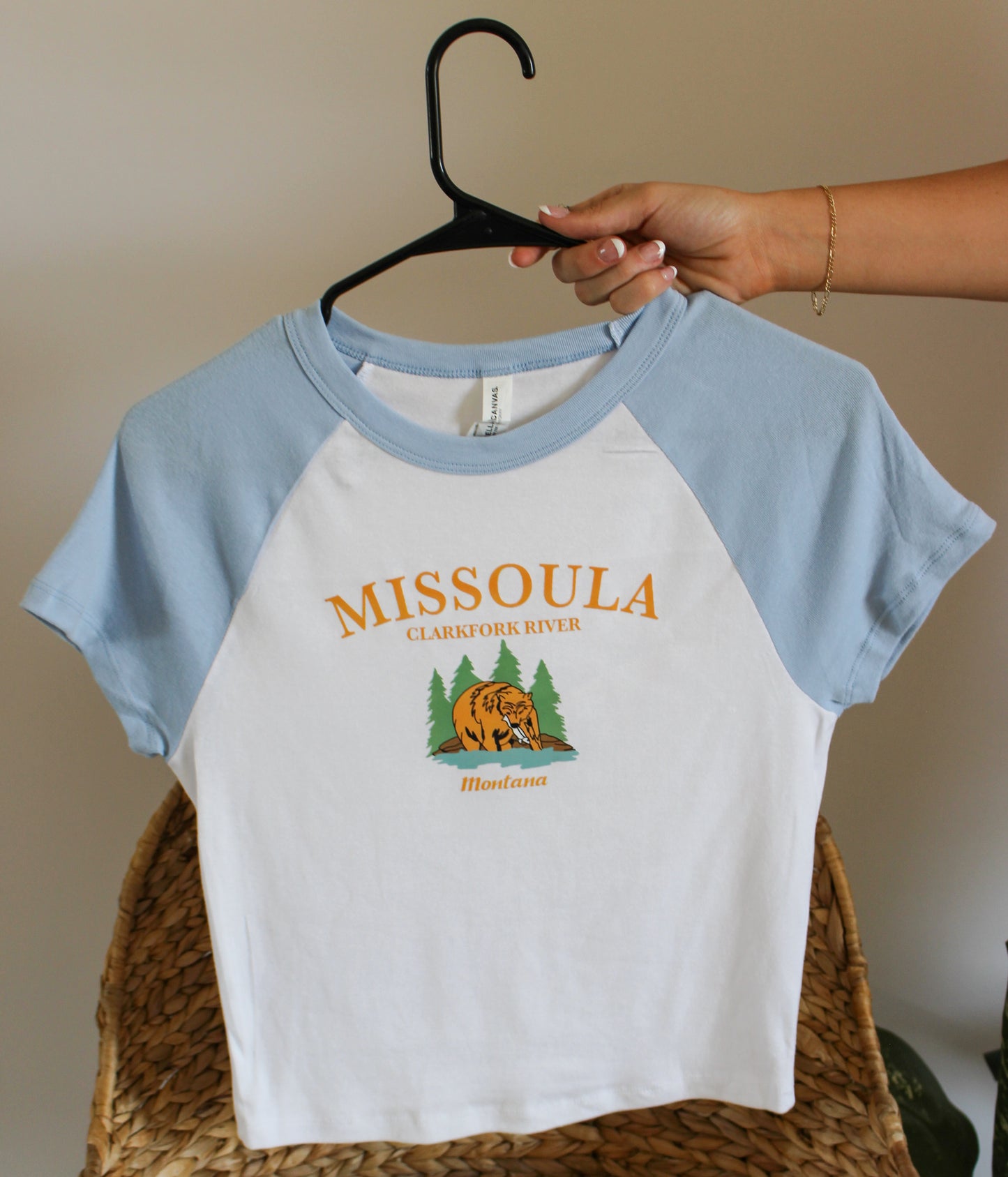 Missoula Montana Clark Fork River Baby Tee