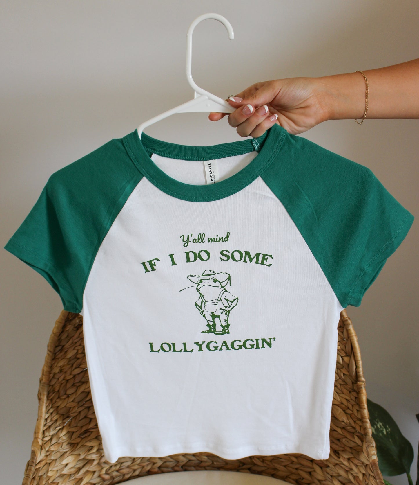 Y'all Mind If I Do Some Lollygaggin Baby Tee