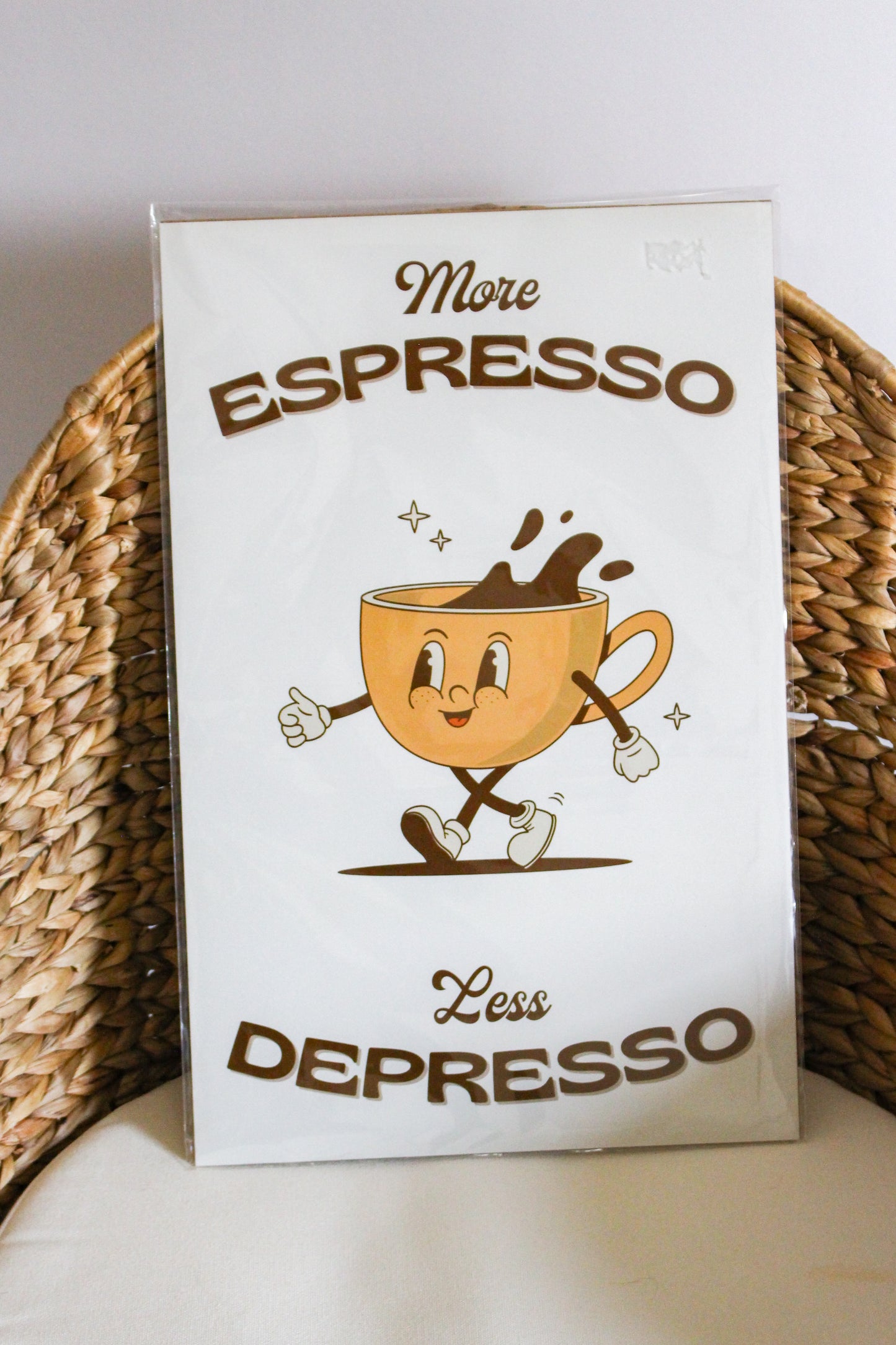 More Expresso, Less Depresso Poster