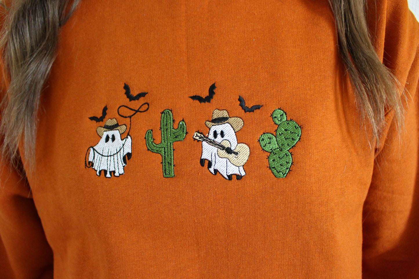Western Ghosties Embroidered Crewneck