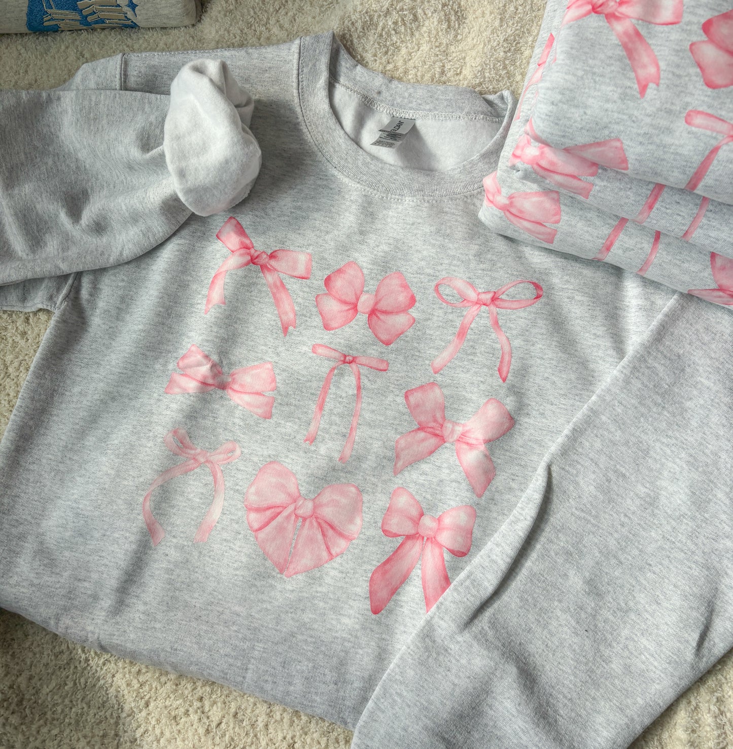 Coquette Bow Crewneck