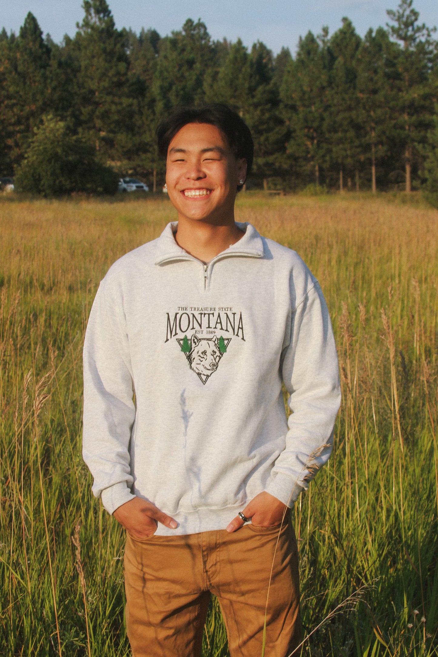 Montana Quarter Zip Pullover