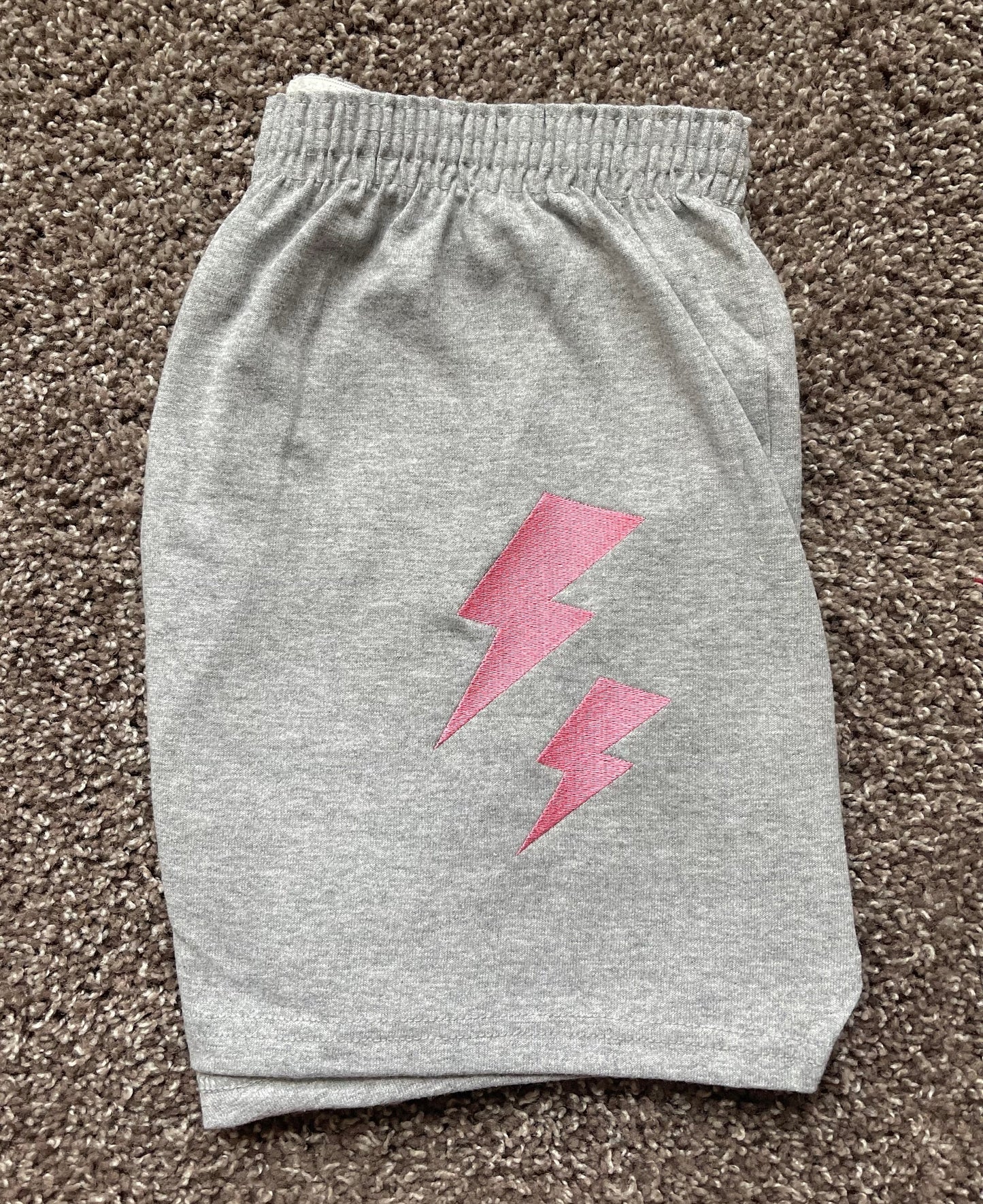 "Retro" Sports Grey Shorts