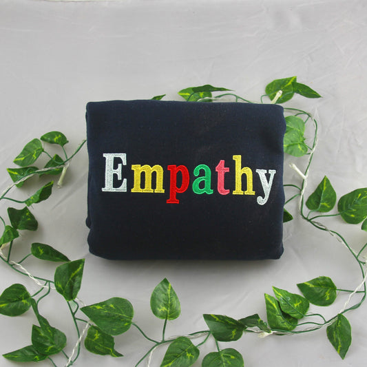 Empathy Embroidered Crewneck