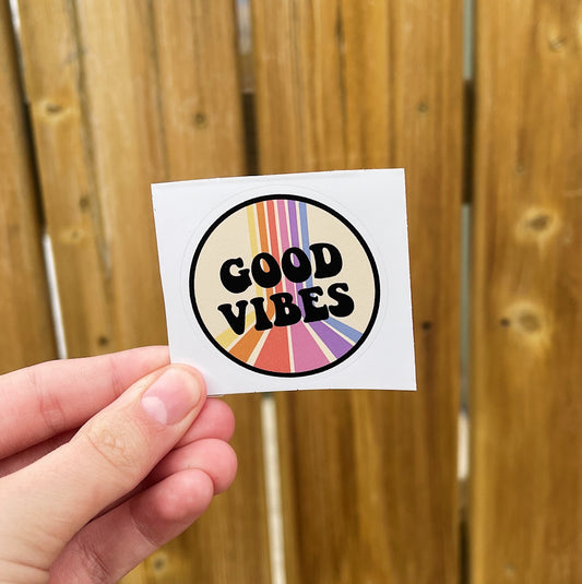 "Good Vibes" Sticker