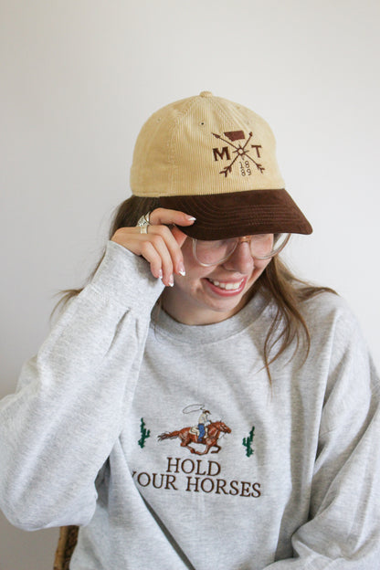 MT Corduroy/Suede Hat