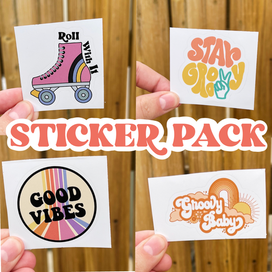 "Retro Collection" Sticker Pack